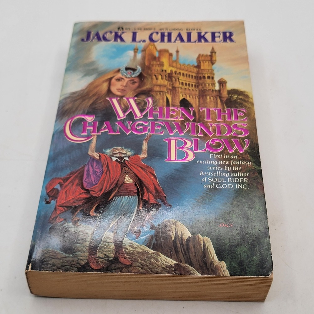 Jack L. Chalker When the Changewinds Blow Paperback 1st Printing Fantasy Good